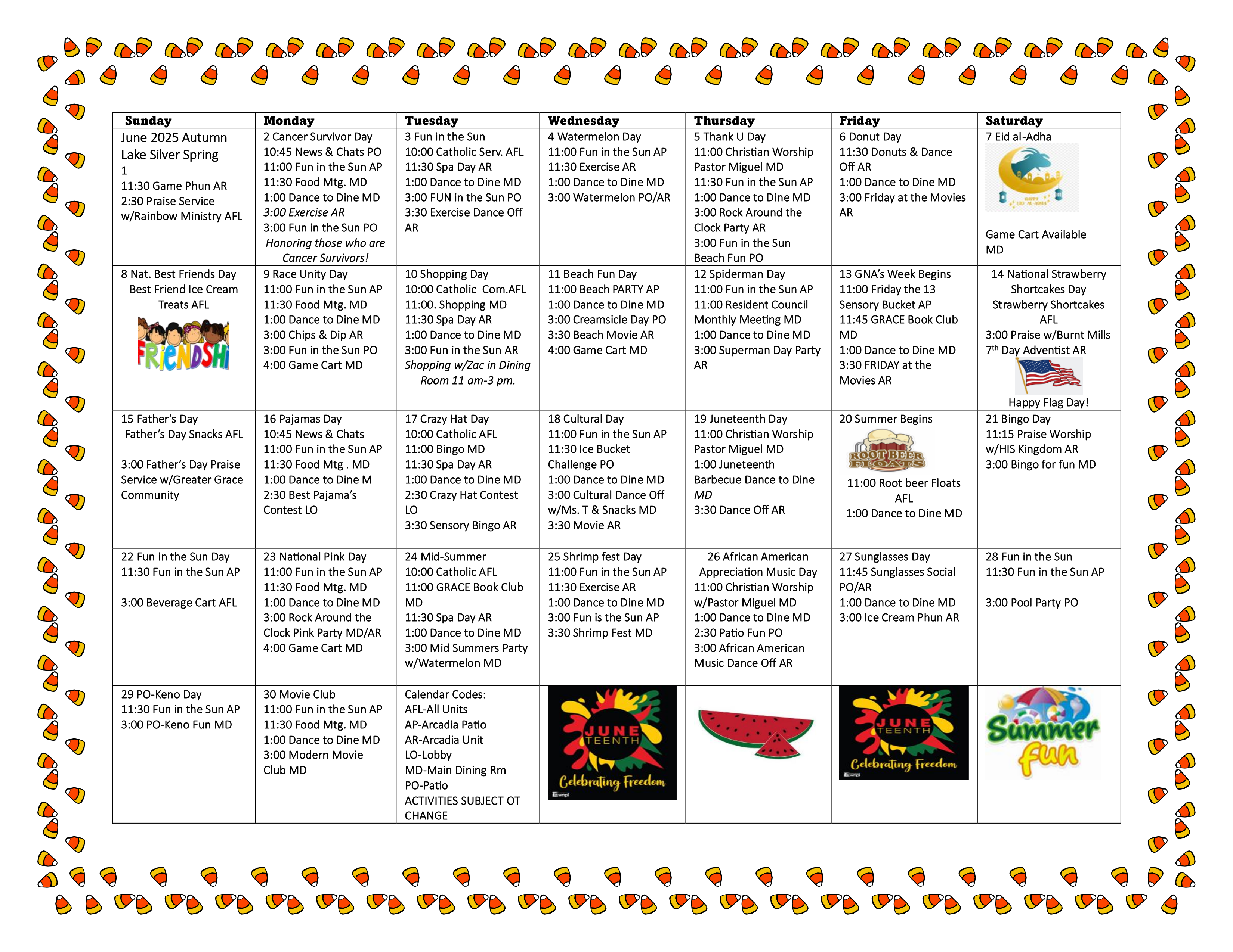 calendar