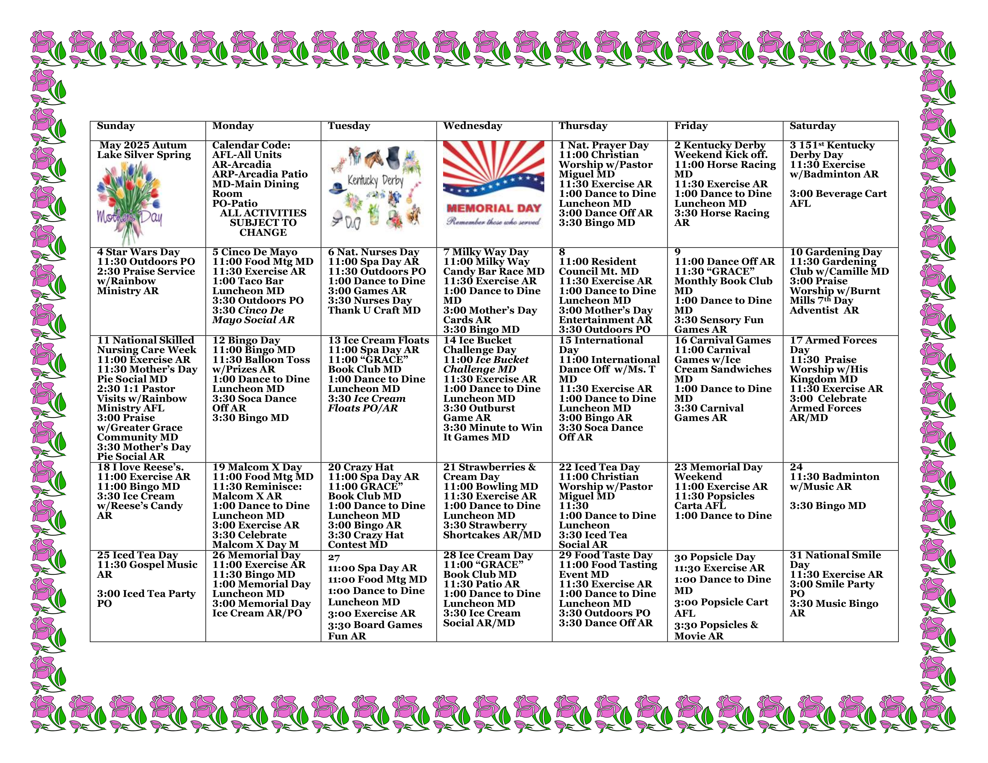 calendar