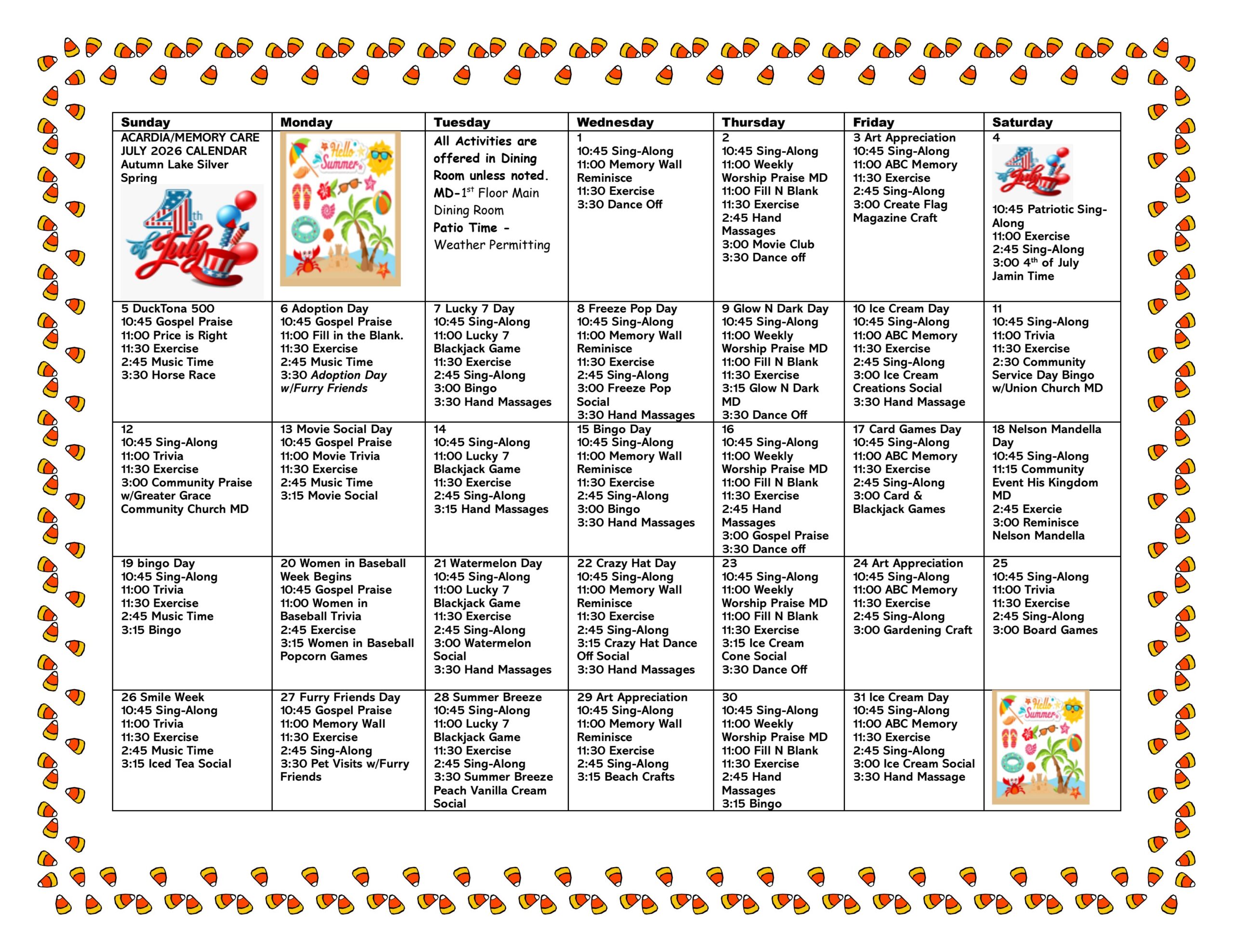 calendar